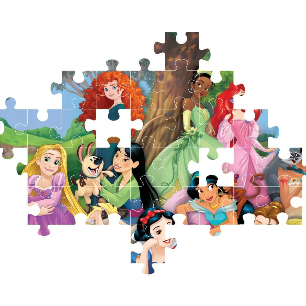 Palapeli Clementoni 104 palaa Disney Princess