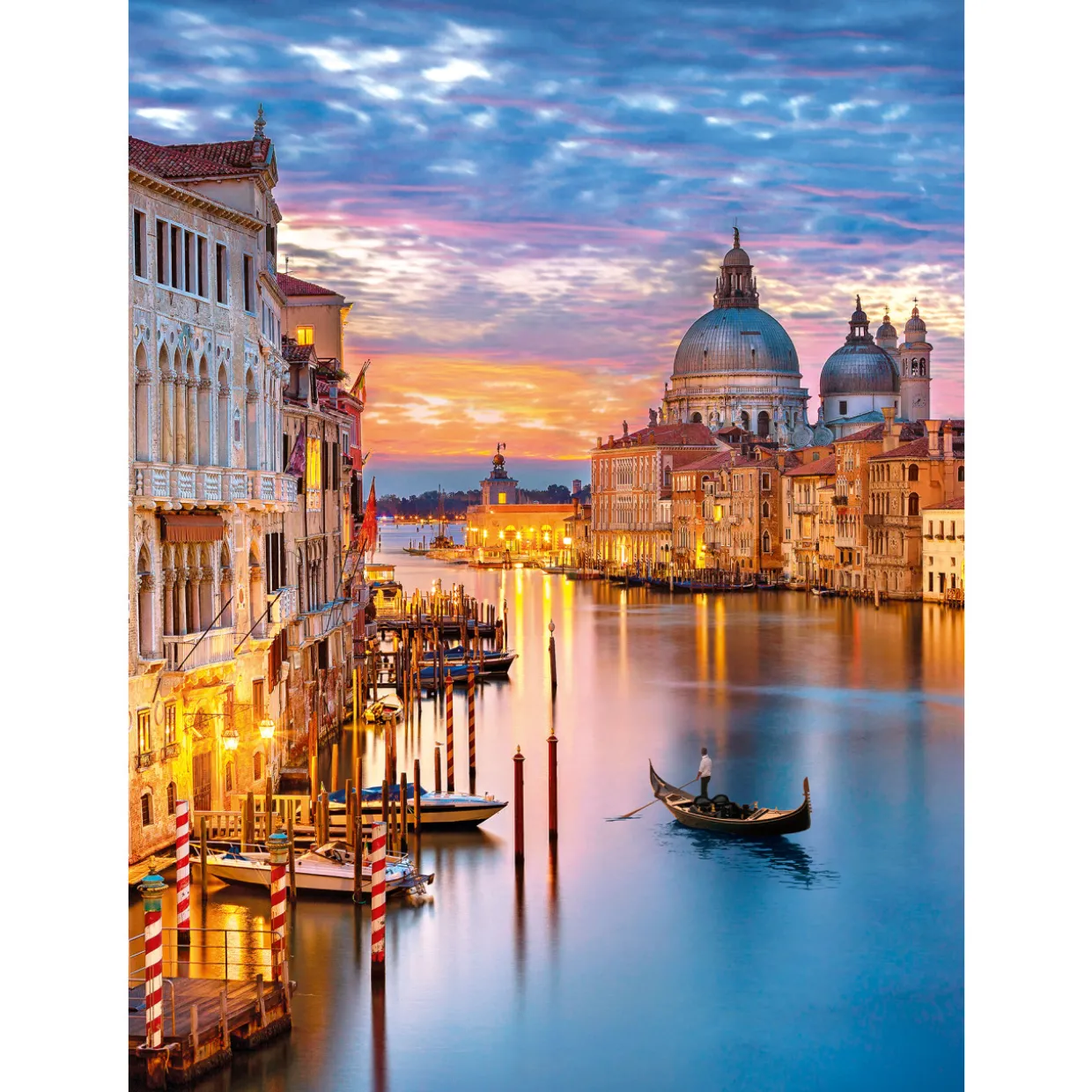 Palapeli Clementoni 1000 palaa Lighting Venice