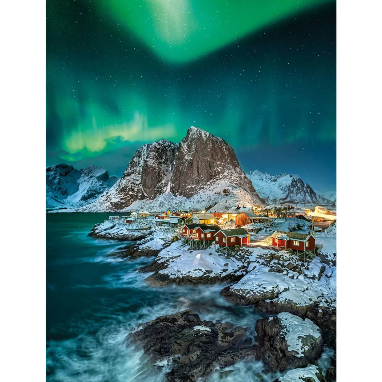 Palapeli Clementoni 1000 palaa Lofoten Islands