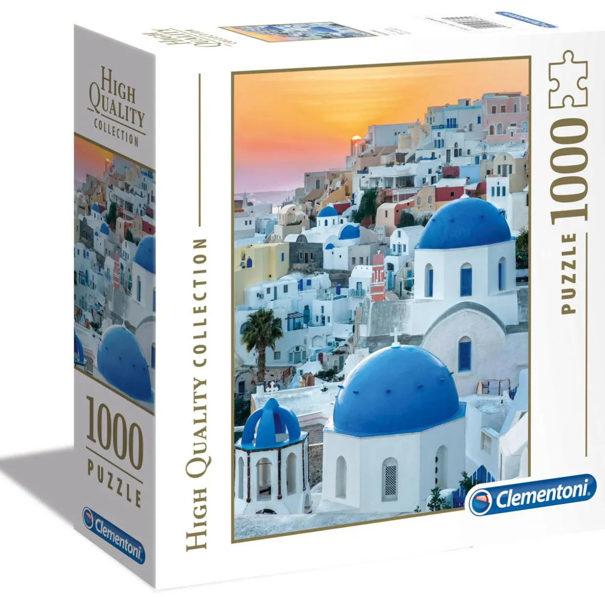 Palapeli Clementoni 1000 palaa Santorini