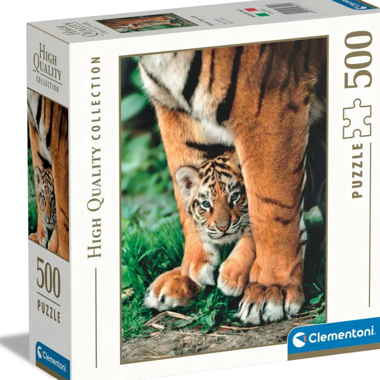 Palapeli Clementoni 500 palaa Tiger