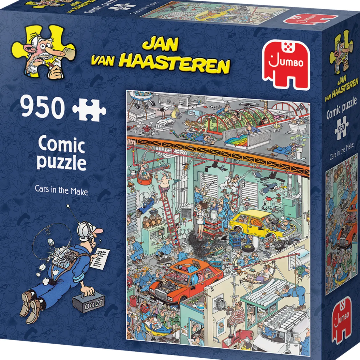 Palapeli Jumbo 950 palaa Jan van Haasteren Cars in the Make