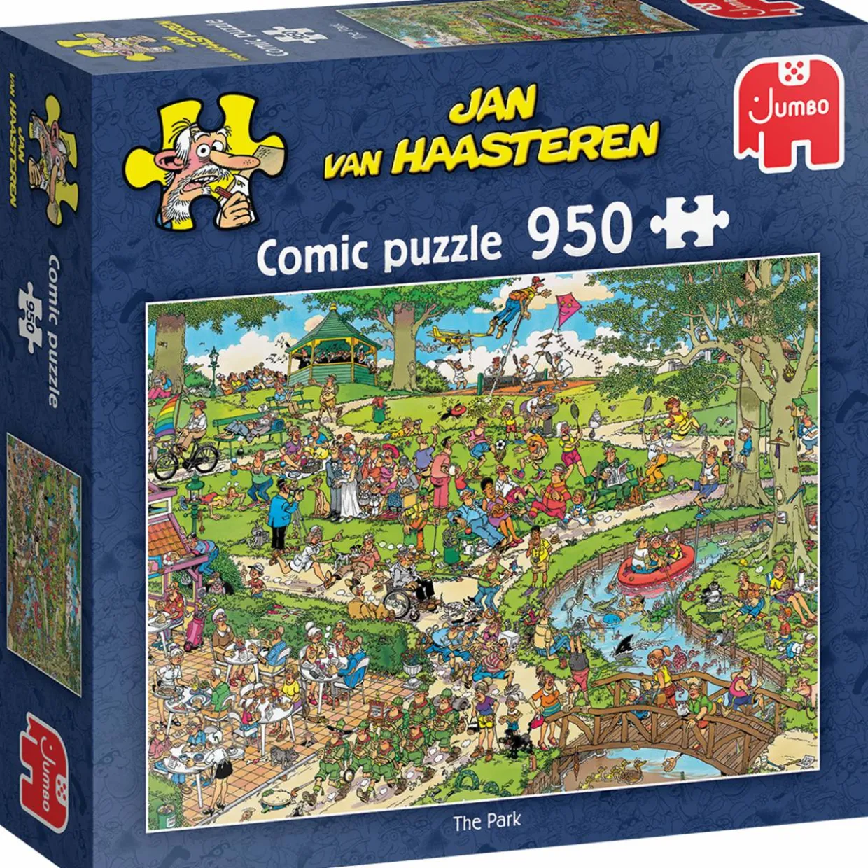 Palapeli Jumbo 950 palaa Jan van Haasteren The Park