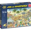 Palapeli Jumbo 1000 palaa Jan van Haasteren The Oasis