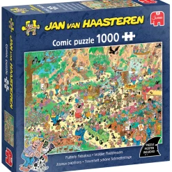Palapeli Jumbo 1000 palaa Jan van Haasteren Winter Games