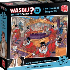 Palapeli Jumbo 950 palaa Wasgij Mystery 12 The Unusual Suspects!