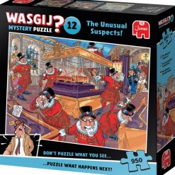 Palapeli Jumbo 950 palaa Wasgij Mystery 12 The Unusual Suspects!