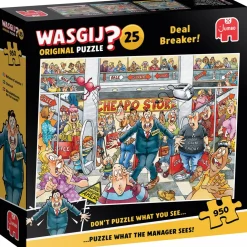 Palapeli Jumbo 950 palaa Wasgij Original 25 Deal Breaker!