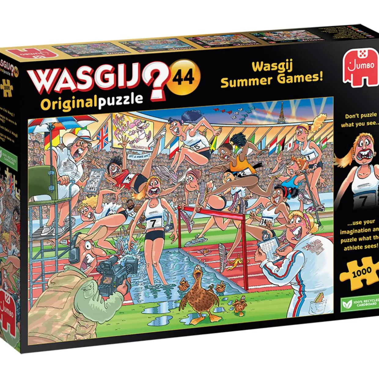 Palapeli Jumbo 1000 palaa Wasgij Original 44 Summer Games