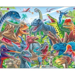 Palapeli Larsen 43 palaa Iloiset dinosaurukset Maxi