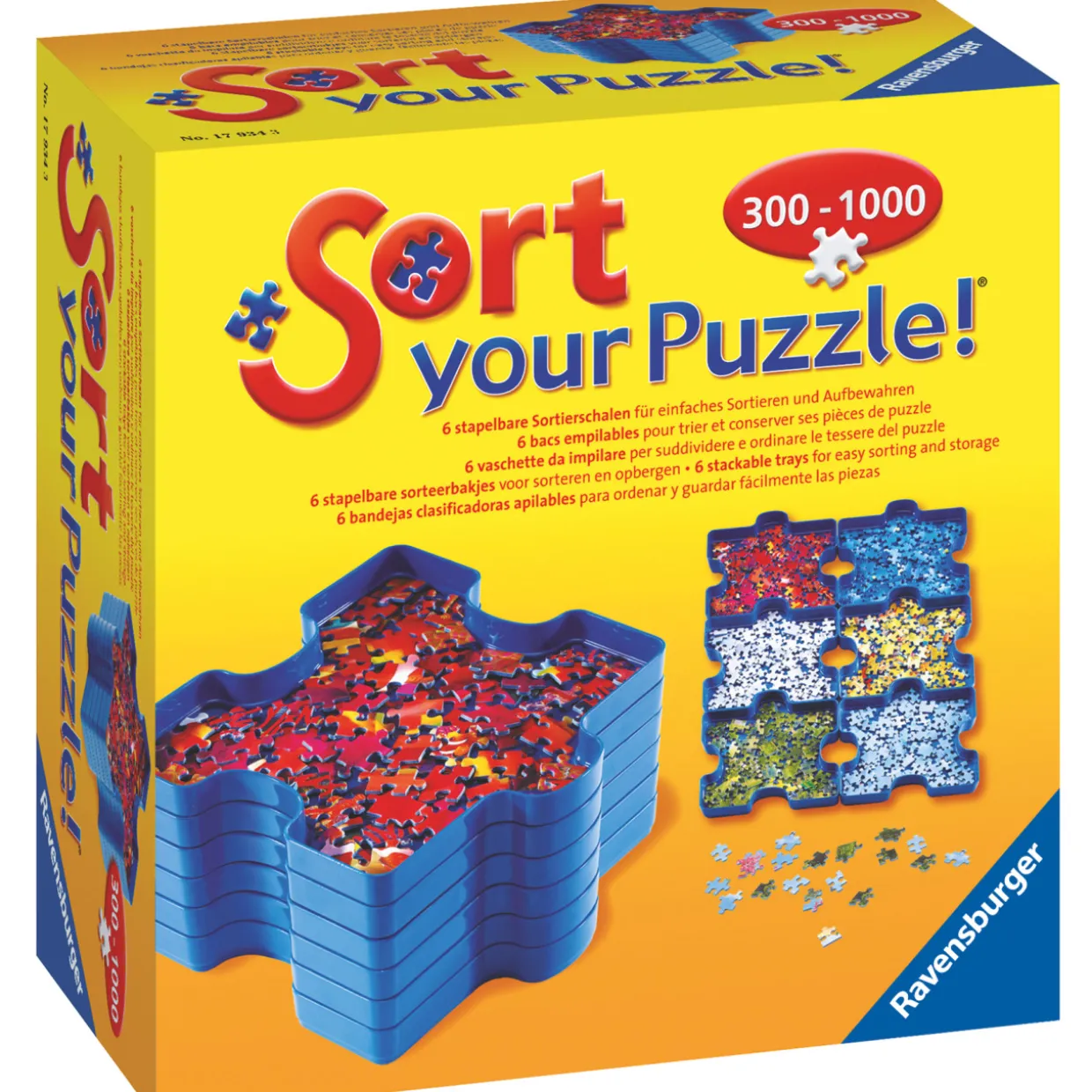 Palapelin lajitteluastia Ravensburger Sort your Puzzle
