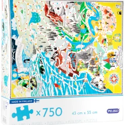 Palapeli 750 palaa Muumipeli