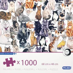 Palapeli Peliko 1000 palaa kissat