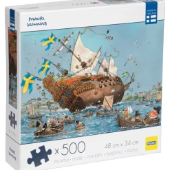 Palapeli Peliko 500 palaa Mauri Kunnas Vasa-laiva