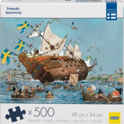 Palapeli Peliko 500 palaa Mauri Kunnas Vasa-laiva