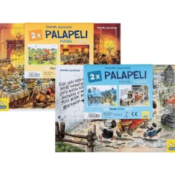 Palapeli Peliko 2 x 40 palaa Mauri Kunnas