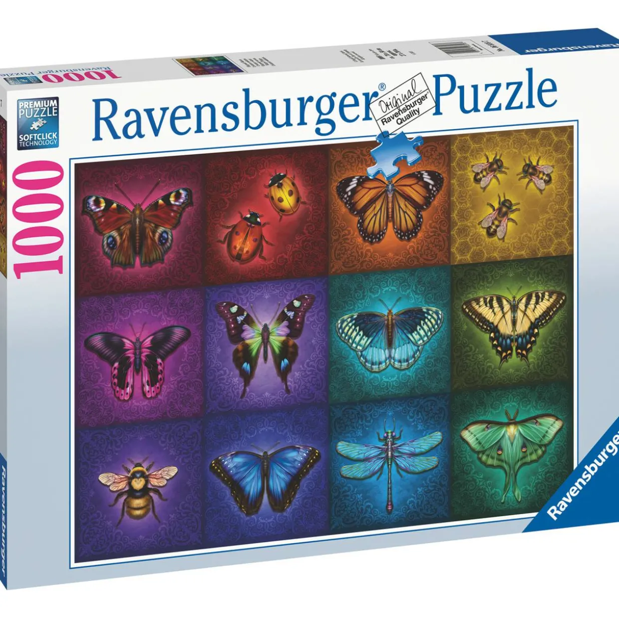 Palapeli Ravensburger Beautiful Winged Things 1000 palaa