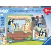 Palapeli Ravensburger Bluey 3x49 palaa