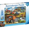 Palapeli Ravensburger Construction Vehicles 100 palaa