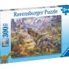 Palapeli Ravensburger Dinosaur World 300 palaa