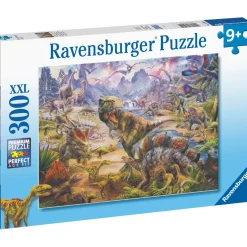 Palapeli Ravensburger Dinosaur World 300 palaa