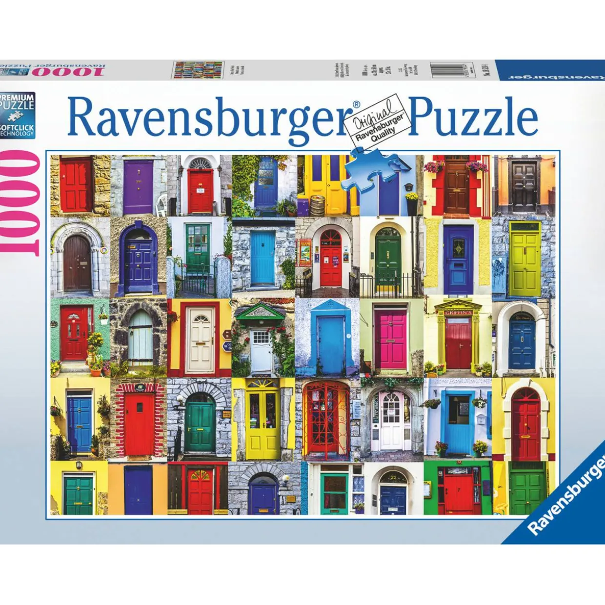 Palapeli Ravensburger Doors of the World 1000 palaa