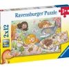Palapeli Ravensburger Fairies And Mermaids 2x12 palaa