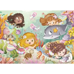 Palapeli Ravensburger Fairies And Mermaids 2x12 palaa