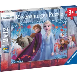 Palapeli Ravensburger Frozen 2 Journey Into The Unknown 2x12 palaa