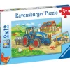 Palapeli Ravensburger Hard At Work 2x12 palaa