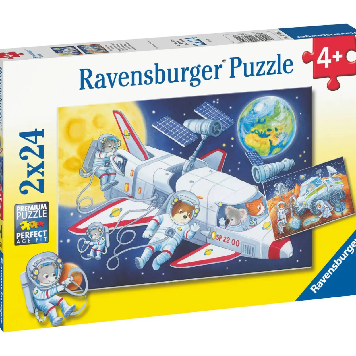 Palapeli Ravensburger Journey through space 2x24 palaa