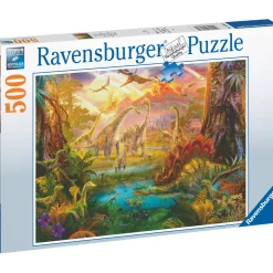 Palapeli Ravensburger Land Of The Dinosaurs 500 palaa