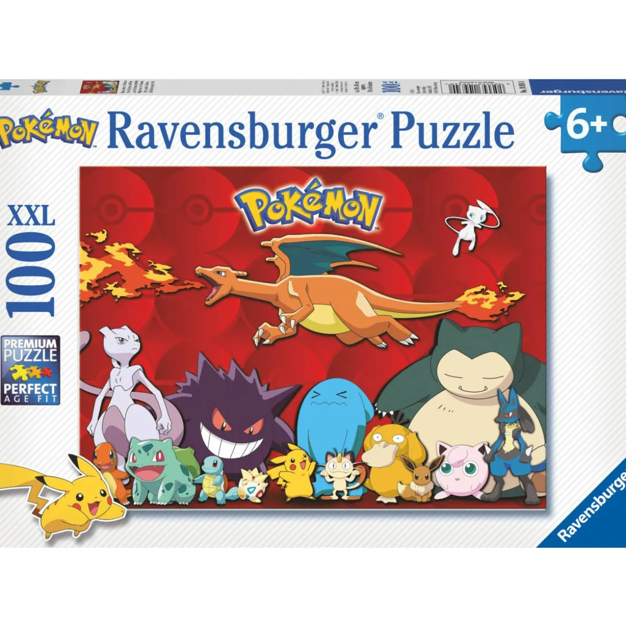 Palapeli Ravensburger My Favourite Pokémon 100 palaa