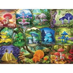 Palapeli Ravensburger 1000 palaa Beautiful Mushrooms