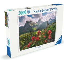 Palapeli Ravensburger 2000 palaa Pristine Mountains