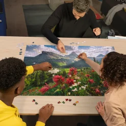 Palapeli Ravensburger 2000 palaa Pristine Mountains