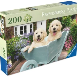 Palapeli Ravensburger 200 palaa Golden Retriever