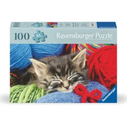 Palapeli Ravensburger 100 palaa Wool Cat