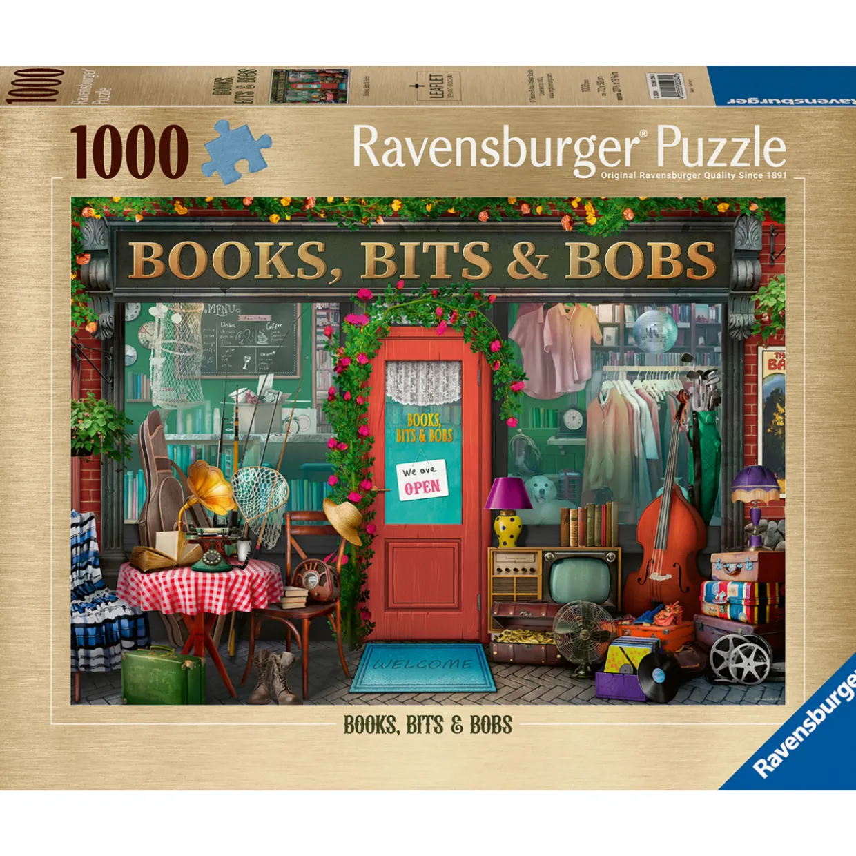 Palapeli Ravensburger 1000 palaa Books, Bit's & Bobs