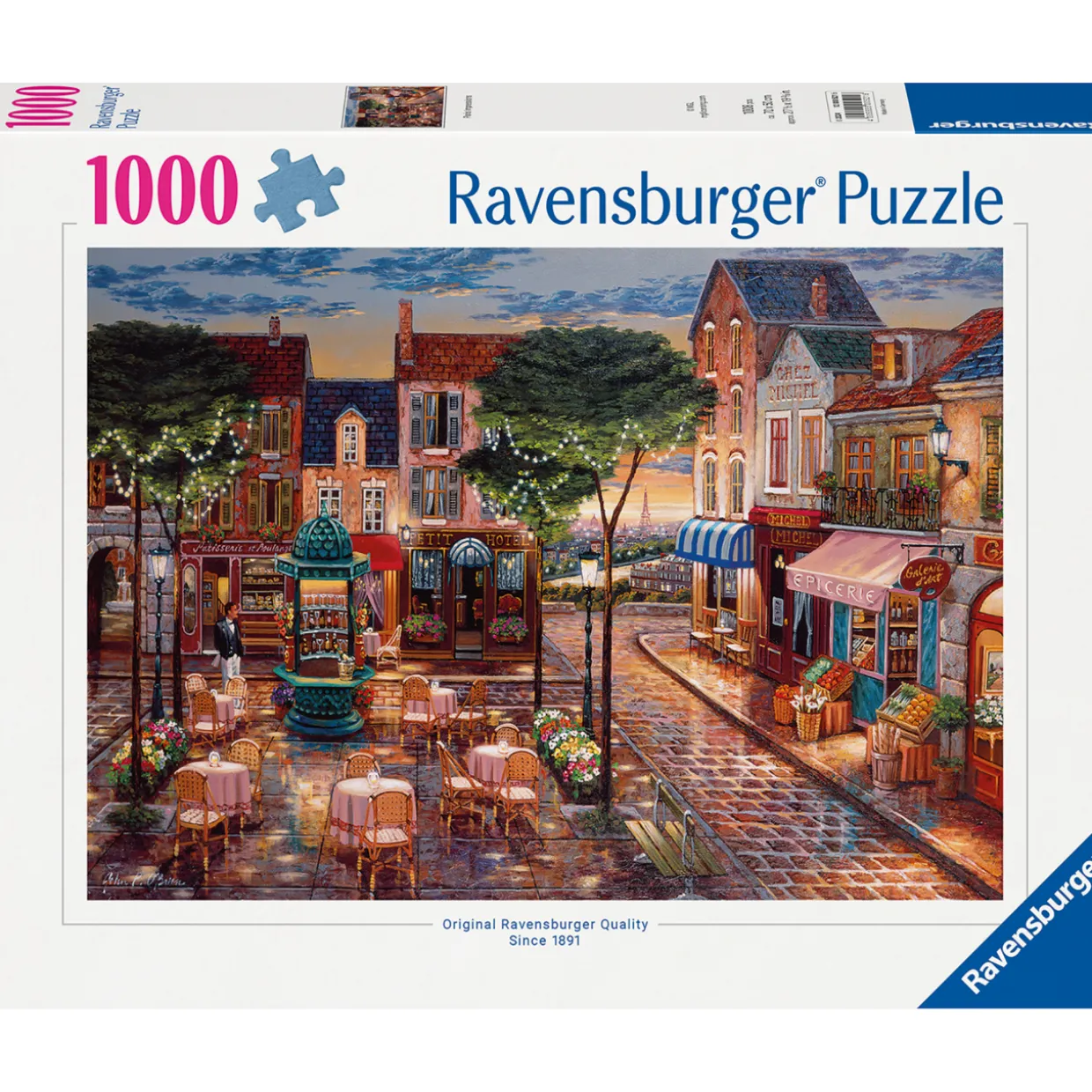 Palapeli Ravensburger 1000 palaa Paris Impressions