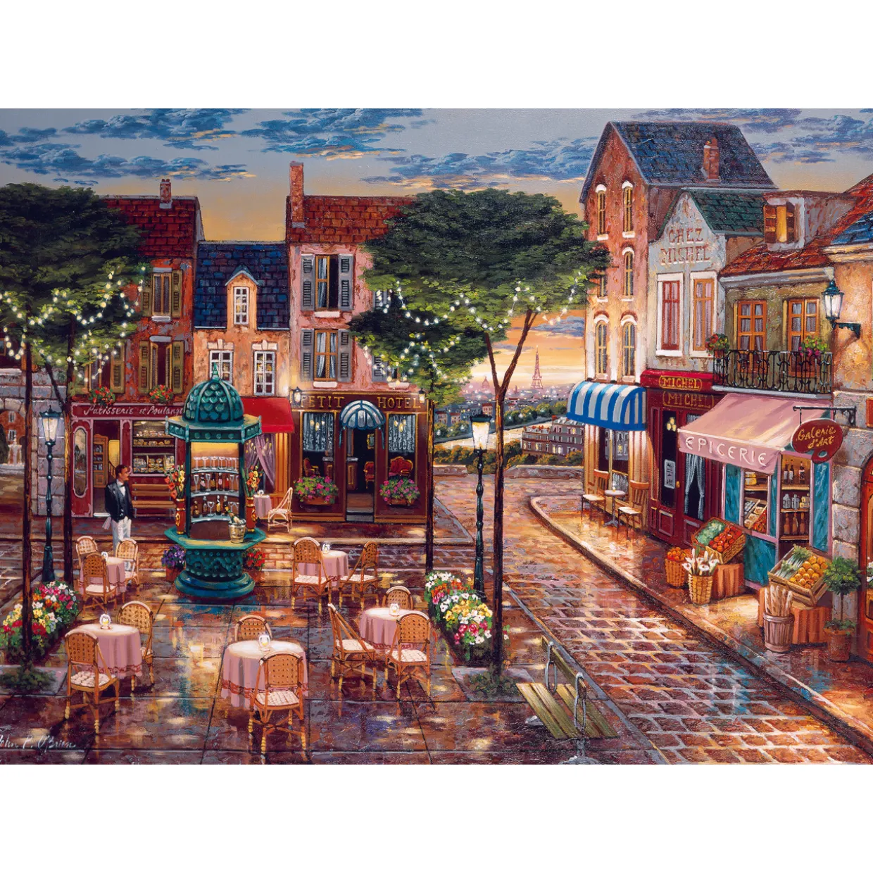 Palapeli Ravensburger 1000 palaa Paris Impressions