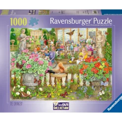 Palapeli Ravensburger 1000 palaa Cosy Café Secret Garden