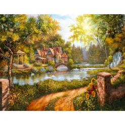 Palapeli Ravensburger 1000 palaa The Tea Shed
