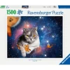 Palapeli Ravensburger 1500 palaa Cats In Space