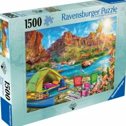 Palapeli Ravensburger 1500 palaa Beach Bar Breezes