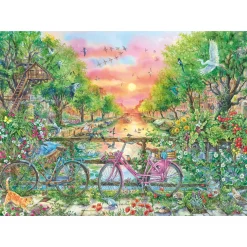 Palapeli Ravensburger 500 palaa World of Minecraft