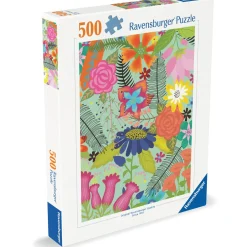 Palapeli Ravensburger 500 palaa Flower Jungle