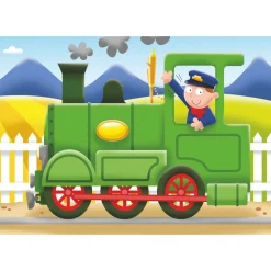 Palapeli Ravensburger 2/3/4/5 palaa Travel Far My First Puzzles
