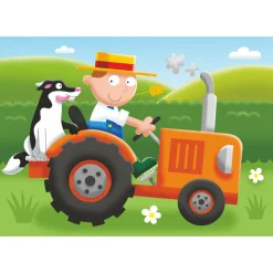 Palapeli Ravensburger 2/3/4/5 palaa Travel Far My First Puzzles