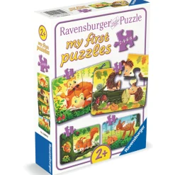 Palapeli Ravensburger 2/3/4/5 palaa Peppa Pig My First Puzzles